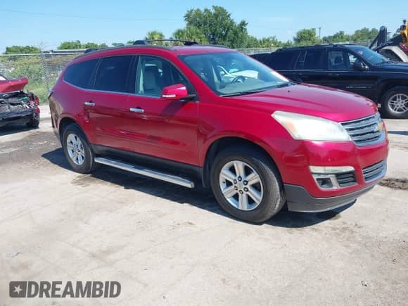 2013 Chevrolet Traverse LT с VIN 1GNKRJKD1DJ267787, выставлен на аукционе IAAI как лот 42863462 с пробегом 151 088 миль миль и . История ставок и продаж доступна на DreamBid. Изображение 1.