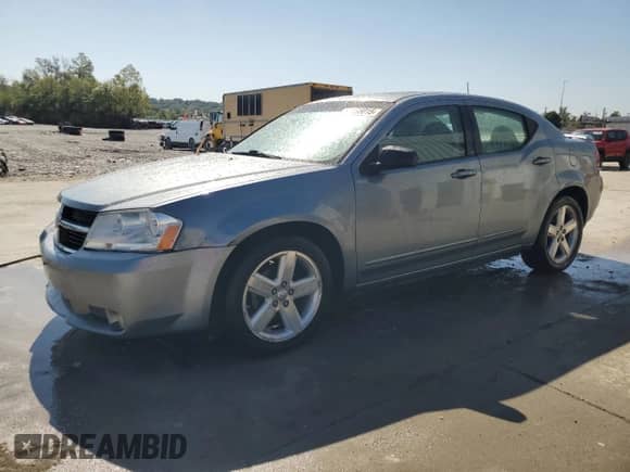 2008 Dodge Avenger SXT with VIN 1B3LC56R78N607228, listed as a Copart auction lot 82058015 with 240,157 mi miles and Salvage title. Bid and sale history available at DreamBid. Image 1.