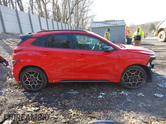 2023 Hyundai Kona with VIN KM8KH3AC3PU008152, listed as a IAAI auction lot 41946763 with 22,391 mi miles and . Bid and sale history available at DreamBid. Image 13.