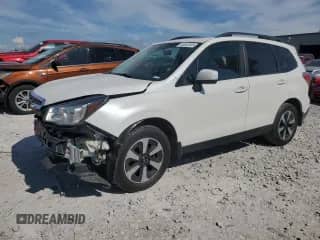 2018 Subaru Forester Premium с VIN JF2SJAEC7JH448383, выставлен на аукционе Copart как лот 62857975 с пробегом 138 187 миль миль и Чистый • Clean title. История ставок и продаж доступна на DreamBid. Изображение 1.