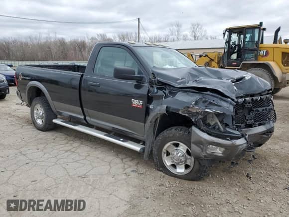 2011 Dodge RAM with VIN 3D7LT2ET0BG562987, listed as a Copart auction lot 50329695 with 135,392 mi miles and Salvage title. Bid and sale history available at DreamBid. Image 4.