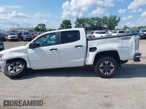 2022 Chevrolet Colorado 4WD Z71 with VIN 1GCGTDEN5N1279898, listed as a IAAI auction lot 42612696 with 26,346 mi miles and . Bid and sale history available at DreamBid. Image 14.