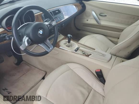 2005 BMW Z4 2.5i with VIN 4USBT33575LR71389, listed as a Copart auction lot 69922235 with 68,302 mi miles and Salvage title. Bid and sale history available at DreamBid. Image 8.