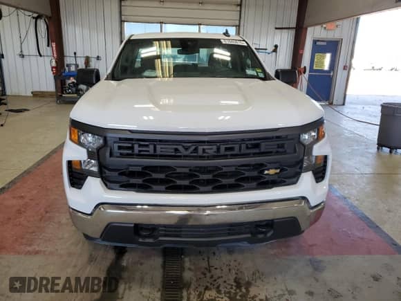 2024 Chevrolet Silverado 1500 Work Truck with VIN 3GCNAAEDXRG272293, listed as a Copart auction lot 81845815 with Not provided miles and Salvage title. Bid and sale history available at DreamBid. Image 5.