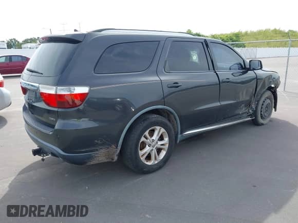2011 Dodge Durango Crew with VIN 1D4RD4GG9BC638192, listed as a IAAI auction lot 43272924 with 97,531 mi miles and . Bid and sale history available at DreamBid. Image 4.
