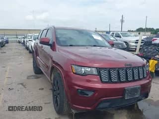 2020 Jeep Grand Cherokee Laredo E with VIN 1C4RJEAG1LC376416, listed as a IAAI auction lot 42368047 with 90,885 mi miles and . Bid and sale history available at DreamBid. Image 1.