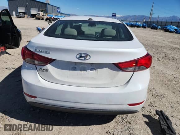 2016 Hyundai Elantra SE z VIN 5NPDH4AE1GH672836, wystawiony jako Copart lot #82008225 z przebiegiem 74 177 mil mil oraz Szkoda całkowita • Salvage title. Historia ofert i sprzedaży dostępna na DreamBid. Obrazek 6.