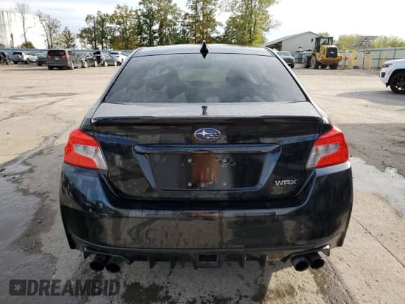 2017 Subaru WRX with VIN JF1VA1B68H9836470, listed as a Copart auction lot 84175775 with 85,970 mi miles and Salvage title. Bid and sale history available at DreamBid. Image 6.