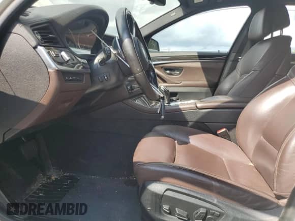 2016 BMW 5 Series 550i xDrive with VIN WBAKP9C55GD981149, listed as a Copart auction lot 65976265 with 121,838 mi miles and Salvage title. Bid and sale history available at DreamBid. Image 7.