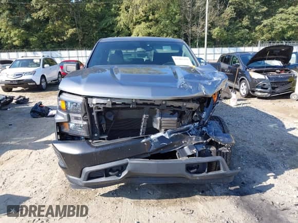 2021 Chevrolet Silverado 1500 Work Truck with VIN 1GCUYAEF7MZ222128, listed as a IAAI auction lot 43303339 with 77,819 mi miles and . Bid and sale history available at DreamBid. Image 12.
