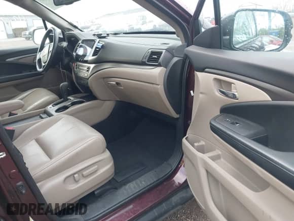 2016 Honda Pilot EX-L with VIN 5FNYF6H8XGB027829, listed as a IAAI auction lot 42072617 with 78,046 mi miles and . Bid and sale history available at DreamBid. Image 5.