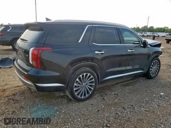 2024 Hyundai Palisade Calligraphy z VIN KM8R7DGE5RU658443, wystawiony jako Copart lot #70424765 z przebiegiem 36 697 mil mil oraz Szkoda całkowita • Salvage title. Historia ofert i sprzedaży dostępna na DreamBid. Obrazek 3.