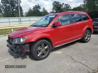 2017 Dodge Journey Crossroad Plus with VIN 3C4PDDGG0HT553338, listed as a Copart auction lot 84291425 with 175,753 mi miles and Salvage title. Bid and sale history available at DreamBid. Image 1.