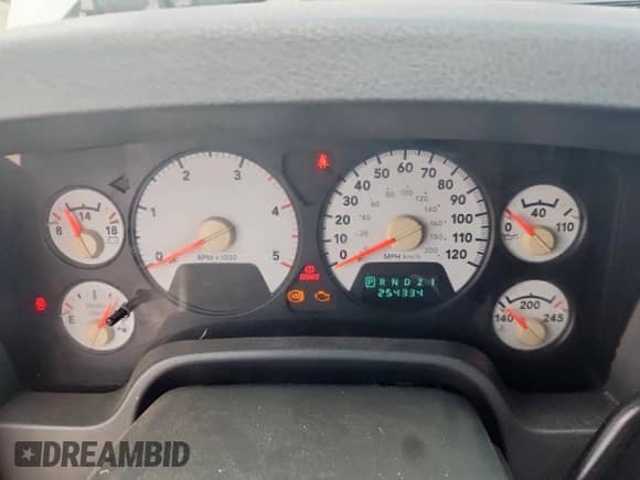 2006 Dodge 2500 SLT with VIN 1D7KS28C46J214513, listed as a Copart auction lot 67748315 with 254,334 mi miles and Salvage title. Bid and sale history available at DreamBid. Image 9.