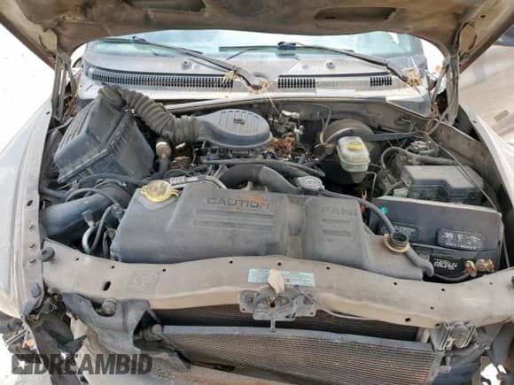 2000 Dodge Durango with VIN 1B4HR28Z7YF274244, listed as a Copart auction lot 60543055 with 140,717 mi miles and Salvage title. Bid and sale history available at DreamBid. Image 12.