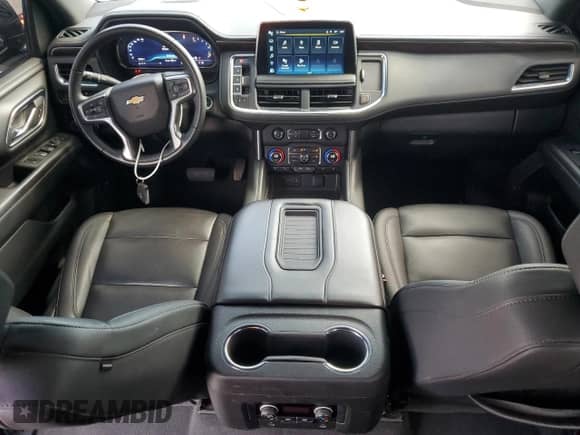 2023 Chevrolet Tahoe LT with VIN 1GNSKNKD1PR408083, listed as a Copart auction lot 63765095 with 63,685 mi miles and Salvage title. Bid and sale history available at DreamBid. Image 8.