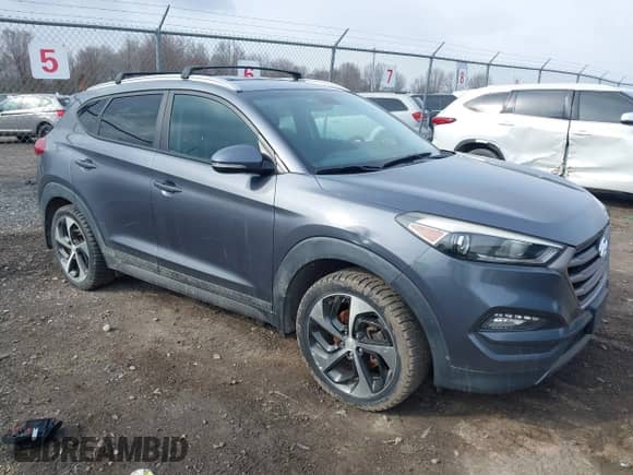 2016 Hyundai Tucson Limited with VIN KM8J3CA29GU202623, listed as a IAAI auction lot 41892722 with 119,757 mi miles and . Bid and sale history available at DreamBid. Image 1.