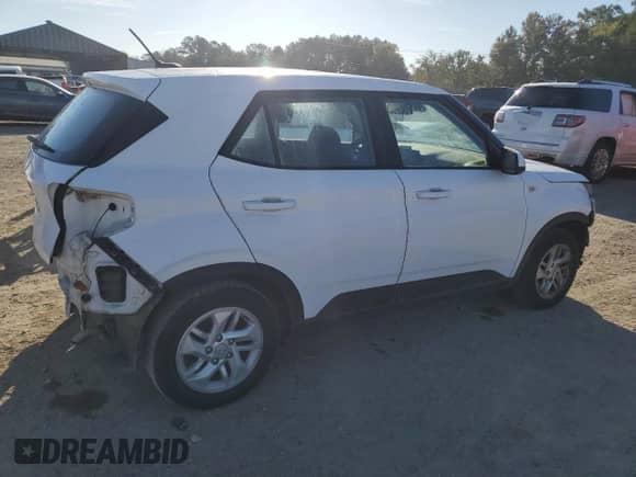 2023 Hyundai Venue SE with VIN KMHRB8A3XPU220365, listed as a Copart auction lot 82768785 with 61,817 mi miles and Salvage title. Bid and sale history available at DreamBid. Image 3.