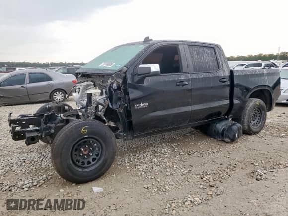 2020 Chevrolet Silverado 1500 LT с VIN 1GCPWCED7LZ158524, выставлен на аукционе Copart как лот 58748695 с пробегом Не указан миль и Списание • Salvage title. История ставок и продаж доступна на DreamBid. Изображение 1.