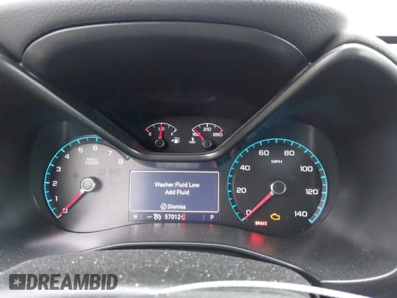 2020 Chevrolet Colorado 4WD LT with VIN 1GCGTCEN7L1235246, listed as a IAAI auction lot 42600889 with 57,012 mi miles and . Bid and sale history available at DreamBid. Image 7.