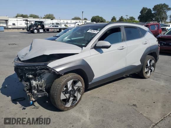 2024 Hyundai Kona Limited с VIN KM8HECA32RU099100, выставлен на аукционе Copart как лот 68426475 с пробегом 31 741 миль миль и Чистый • Clean title. История ставок и продаж доступна на DreamBid. Изображение 1.