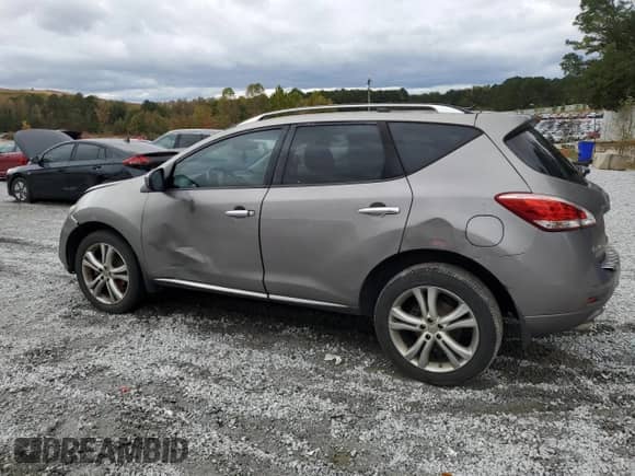 2011 Nissan Murano SL with VIN JN8AZ1MU8BW051439, listed as a Copart auction lot 90322995 with Not provided miles and Salvage title. Bid and sale history available at DreamBid. Image 2.