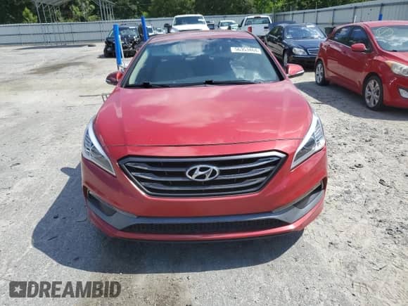 2015 Hyundai Sonata Sport z VIN 5NPE34AF9FH082703, wystawiony jako Copart lot #56353464 z przebiegiem 150 432 mil mil oraz Szkoda całkowita • Salvage title. Historia ofert i sprzedaży dostępna na DreamBid. Obrazek 5.