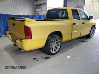 2005 Dodge RAM с VIN 3D3HA18H65G740212, выставлен на аукционе Copart как лот 82585215 с пробегом 201 669 миль миль и Списание • Salvage title. История ставок и продаж доступна на DreamBid. Изображение 3.