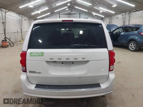 2019 Dodge Grand Caravan SE with VIN 2C4RDGBG7KR664965, listed as a IAAI auction lot 43307945 with 46,507 mi miles and . Bid and sale history available at DreamBid. Image 16.