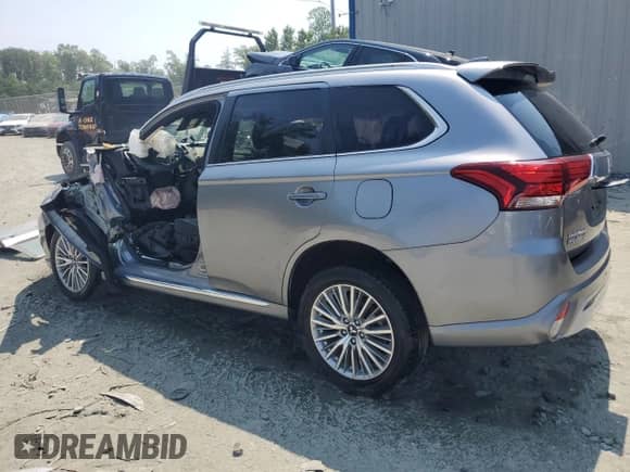 2022 Mitsubishi Outlander SEL with VIN JA4J2VA79NZ026424, listed as a Copart auction lot 59948745 with Not provided miles and Clean title. Bid and sale history available at DreamBid. Image 2.