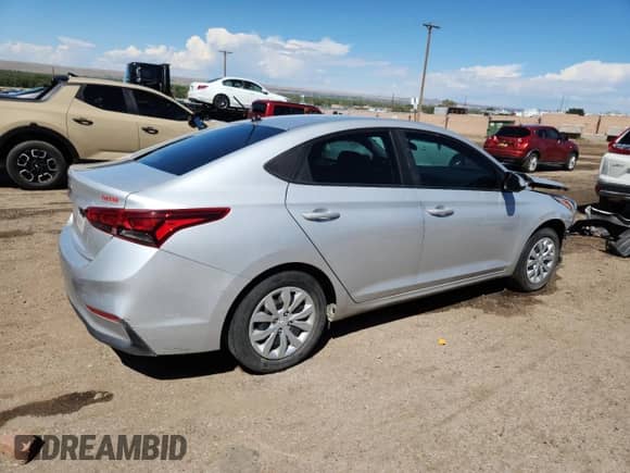 2022 Hyundai Accent SE с VIN 3KPC24A67NE163552, выставлен на аукционе Copart как лот 71278115 с пробегом 66 115 миль миль и Списание • Salvage title. История ставок и продаж доступна на DreamBid. Изображение 3.