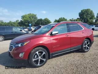 2021 Chevrolet Equinox Premier с VIN 2GNAXXEV2M6120089, выставлен на аукционе Copart как лот 69427325 с пробегом 50 345 миль миль и Списание • Salvage title. История ставок и продаж доступна на DreamBid. Изображение 1.