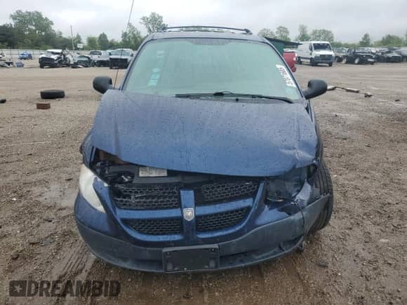 2002 Dodge Caravan with VIN 1B4GP25R12B704306, listed as a Copart auction lot 57871685 with 181,234 mi miles and Salvage title. Bid and sale history available at DreamBid. Image 5.