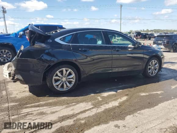 2018 Chevrolet Impala LT z VIN 2G1105S3XJ9123801, wystawiony jako Copart lot #84521405 z przebiegiem 106 150 mil mil oraz Szkoda całkowita • Salvage title. Historia ofert i sprzedaży dostępna na DreamBid. Obrazek 3.