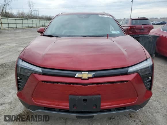 2024 Chevrolet Blazer EV eAWD LT z VIN 3GNKDBRJ7RS214565, wystawiony jako Copart lot #54657425 z przebiegiem 9 894 mil mil oraz Szkoda całkowita • Salvage title. Historia ofert i sprzedaży dostępna na DreamBid. Obrazek 5.