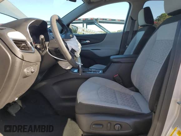 2022 Chevrolet Equinox LS with VIN 3GNAXSEV6NS170421, listed as a Copart auction lot 70524645 with 40,808 mi miles and Salvage title. Bid and sale history available at DreamBid. Image 7.