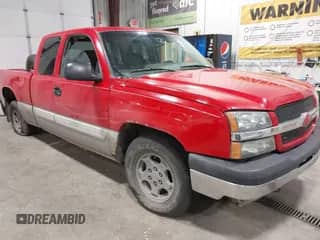 2004 Chevrolet Silverado 1500 LS z VIN 1GCEC19T74Z152133, wystawiony jako IAAI lot #43149441 z przebiegiem Nie podano mil oraz . Historia ofert i sprzedaży dostępna na DreamBid. Obrazek 1.