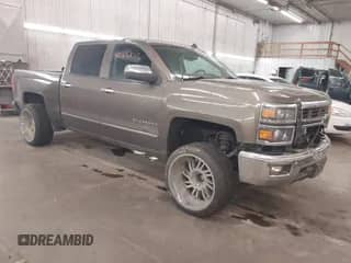 2014 Chevrolet Silverado 1500 LTZ with VIN 3GCUKSEC9EG225675, listed as a IAAI auction lot 42165845 with 139,417 mi miles and . Bid and sale history available at DreamBid. Image 1.