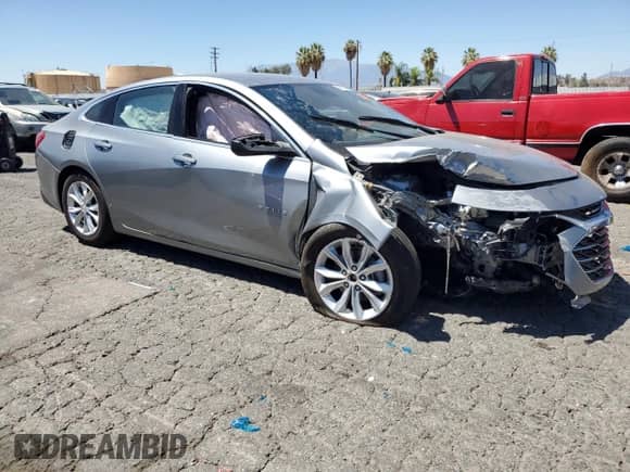 2024 Chevrolet Malibu LT with VIN 1G1ZD5ST1RF126614, listed as a Copart auction lot 69275795 with 50,177 mi miles and Salvage title. Bid and sale history available at DreamBid. Image 4.