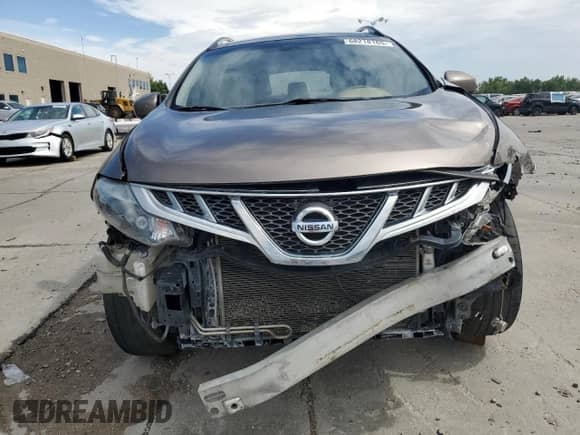2012 Nissan Murano SL with VIN JN8AZ1MW8CW230907, listed as a Copart auction lot 68218165 with 205,914 mi miles and Salvage title. Bid and sale history available at DreamBid. Image 5.