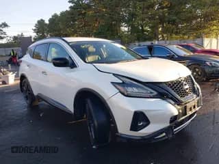 2024 Nissan Murano SV with VIN 5N1AZ2BS8RC115442, listed as a IAAI auction lot 43400007 with 30,584 mi miles and . Bid and sale history available at DreamBid. Image 1.