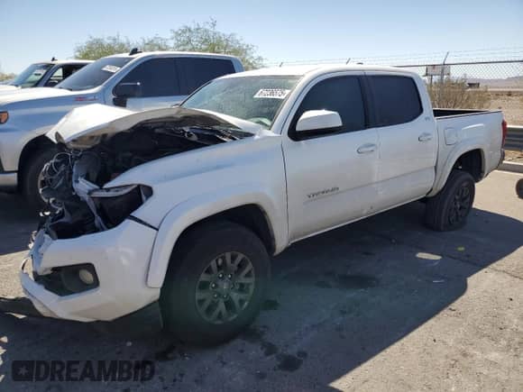 2022 Toyota Tacoma SR5 с VIN 3TMAZ5CNXNM184608, выставлен на аукционе Copart как лот 67236575 с пробегом 48 491 миль миль и Списание • Salvage title. История ставок и продаж доступна на DreamBid. Изображение 1.