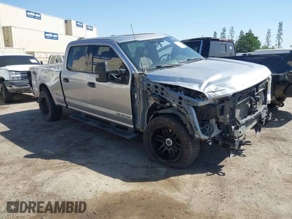 2021 Ford F-250 XL with VIN 1FT7W2BT5MED93437, listed as a IAAI auction lot 43012787 with 94,136 mi miles and . Bid and sale history available at DreamBid. Image 1.