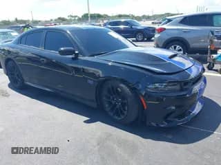 2022 Dodge Charger Scat Pack Widebody z VIN 2C3CDXGJ7NH147206, wystawiony jako IAAI lot #42973033 z przebiegiem 37 092 mil mil oraz . Historia ofert i sprzedaży dostępna na DreamBid. Obrazek 1.