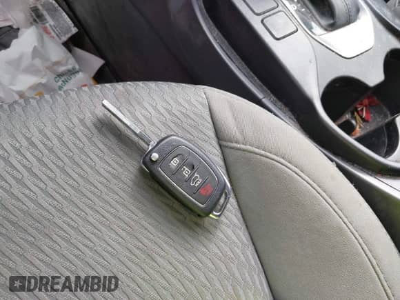 2015 Hyundai Santa Fe with VIN 5XYZTDLBXFG281813, listed as a IAAI auction lot 42885236 with 103,867 mi miles and . Bid and sale history available at DreamBid. Image 11.