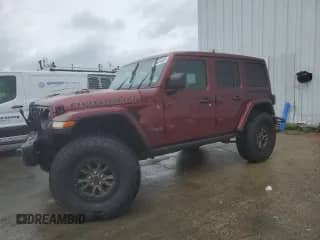 2021 Jeep Wrangler Unlimited Rubicon 392 с VIN 1C4JJXSJXMW821481, выставлен на аукционе Copart как лот 56646625 с пробегом 33 429 миль миль и Списание • Salvage title. История ставок и продаж доступна на DreamBid. Изображение 1.