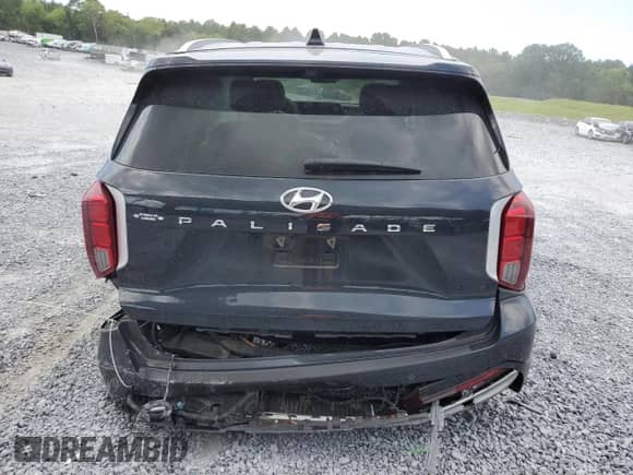 2023 Hyundai Palisade Calligraphy с VIN KM8R74GE2PU587117, выставлен на аукционе Copart как лот 64001885 с пробегом 44 577 миль миль и Списание • Salvage title. История ставок и продаж доступна на DreamBid. Изображение 6.