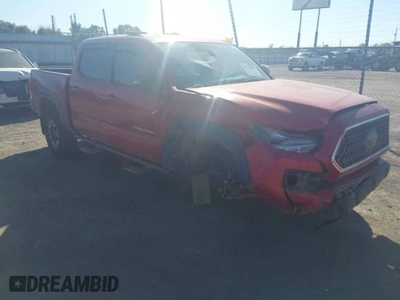 2019 Toyota Tacoma SR5 with VIN 3TMAZ5CNXKM102209, listed as a IAAI auction lot 43392417 with 94,767 mi miles and . Bid and sale history available at DreamBid. Image 1.