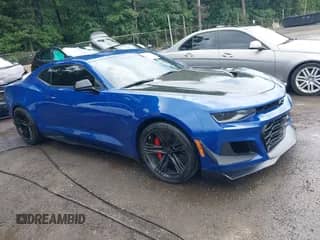 2019 Chevrolet Camaro ZL1 with VIN 1G1FK1R60K0132012, listed as a IAAI auction lot 42638226 with 30,058 mi miles and . Bid and sale history available at DreamBid. Image 1.