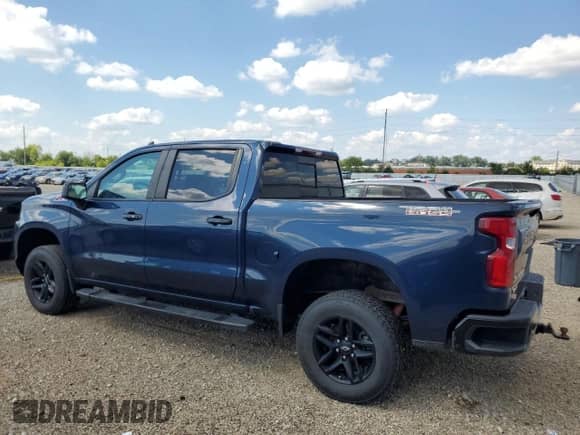 2021 Chevrolet Silverado 1500 LT Trail Boss with VIN 1GCPYFED3MZ206226, listed as a Copart auction lot 68469315 with 59,797 mi miles and Salvage title. Bid and sale history available at DreamBid. Image 2.
